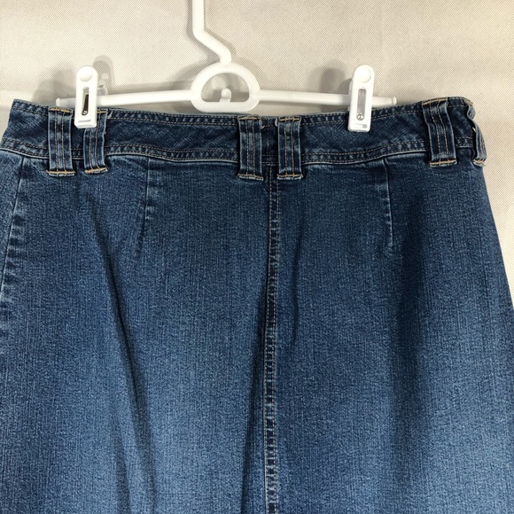 Style & Co Denim Jean Modest Skirt - Picture 8 of 8